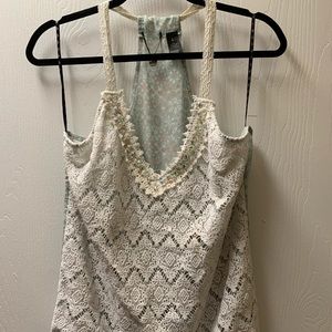 Buckle BKE tank top with rhinestone accents